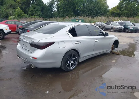 2015 Infiniti Q50 Premium из США, поврежденный, VIN JN1BV7AR4FM405606